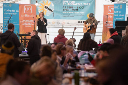 York music festival raises the roof – and a whopping sum for charity