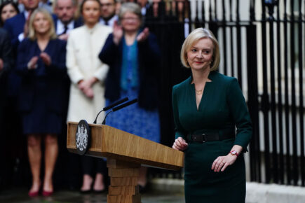 Liz Truss resigns as Prime Minister with defiant leaving speech