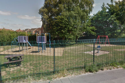 Firefighters rescue two girls stuck in child swings at York play park