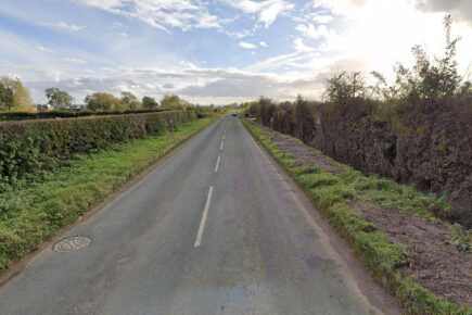 Car crashes into hedge – and the occupants flee the scene