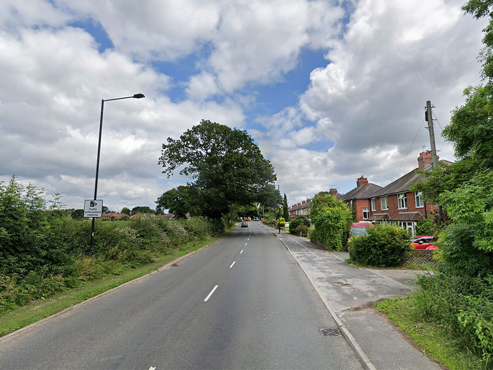 Stolen car crashed into lamppost in York – Teenager arrested