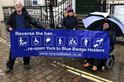 ‘They’ve taken away my liberty’ – Protestors demand to be heard over access to York