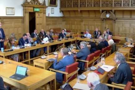 Giggling in the gallery leads to council meeting being adjourned