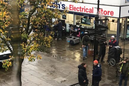 BBC film new drama in Selby