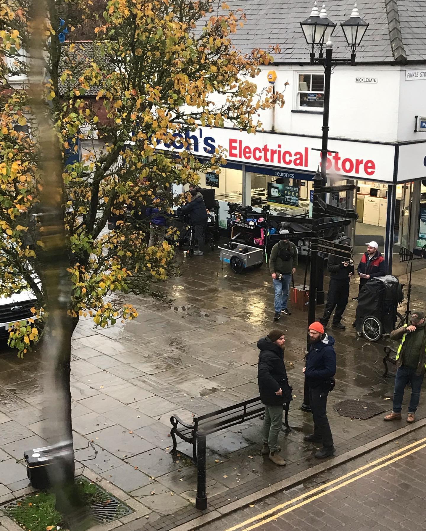 BBC film new drama in Selby