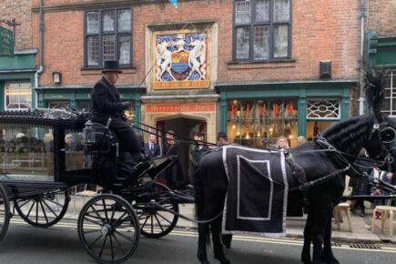 Friends and family say farewell to Andrew Digwood in York