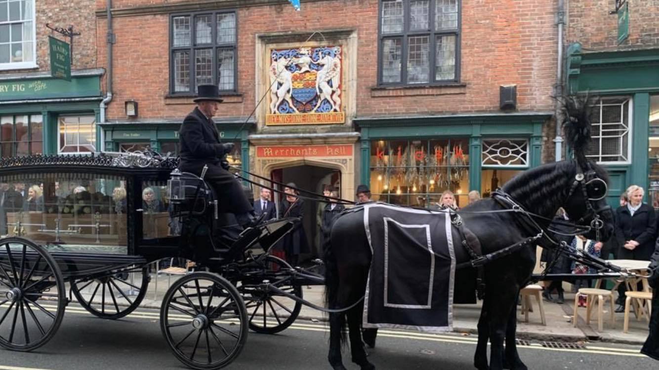 Friends and family say farewell to Andrew Digwood in York
