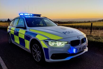 Man arrested after ‘low speed pursuit’ involving a JCB