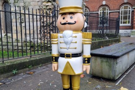 Nutcracker trail figure dumped in the river in York