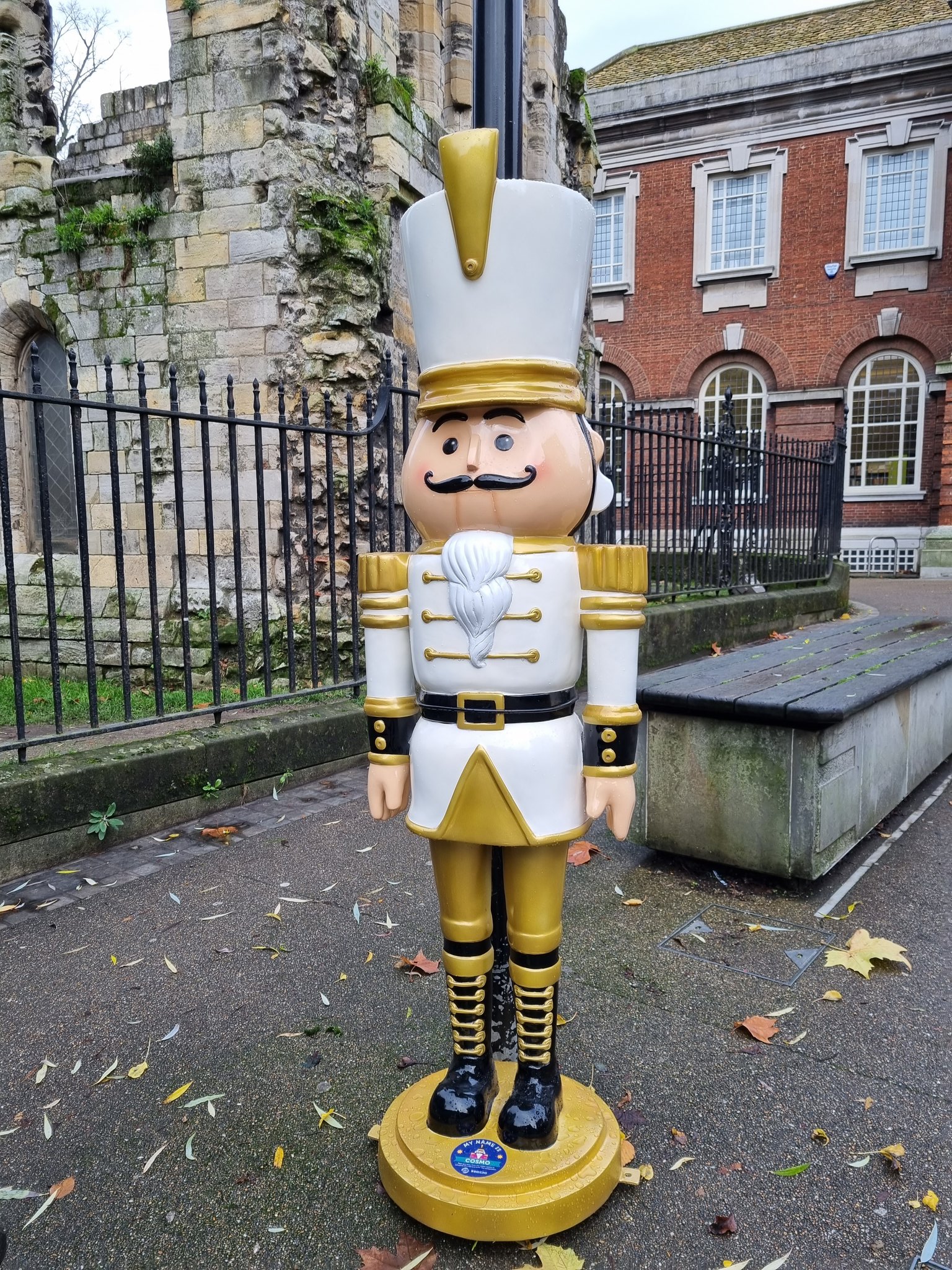 Nutcracker trail figure dumped in the river in York