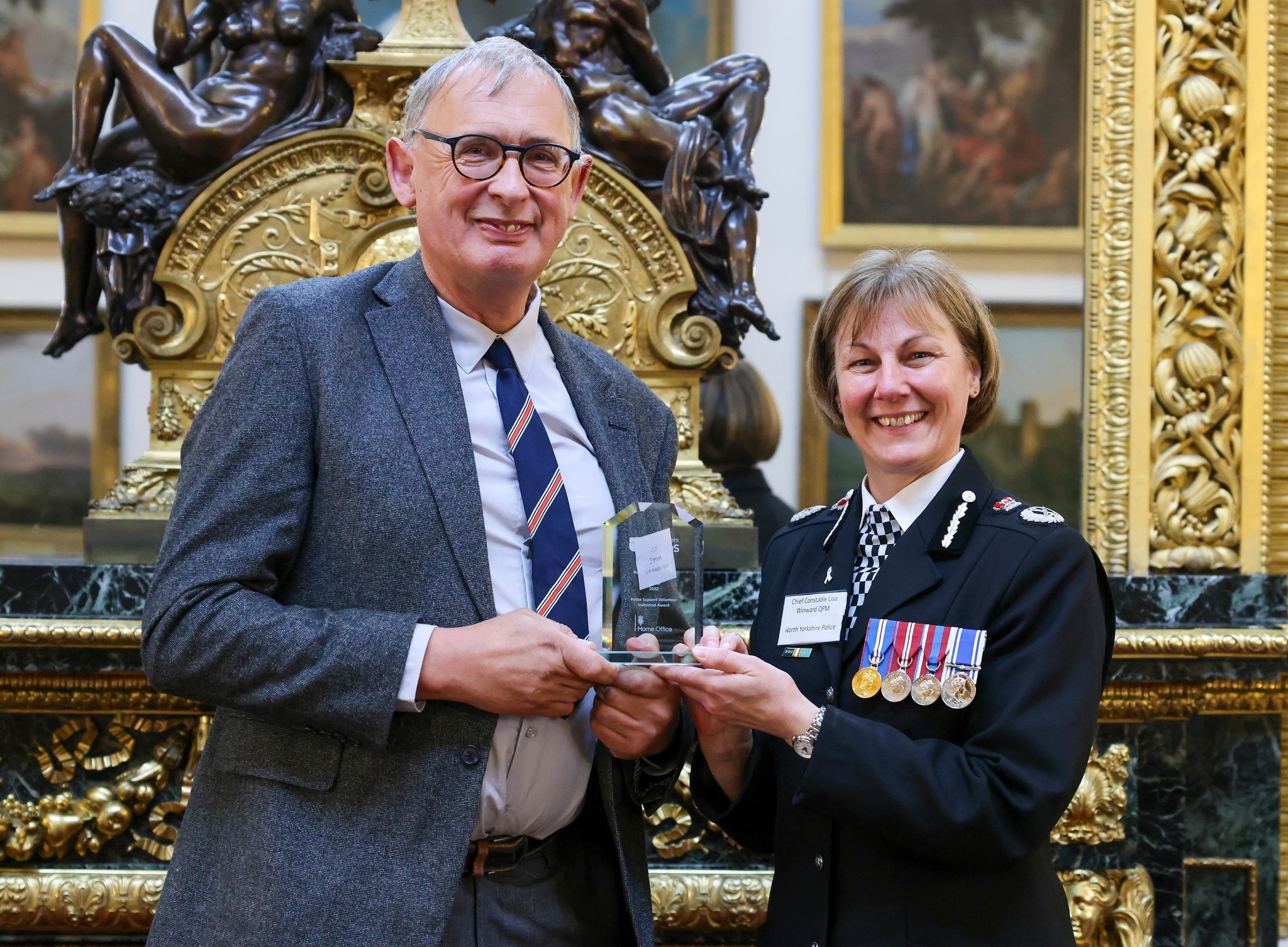 Top police award for the RSPCA’s Geoff Edmond