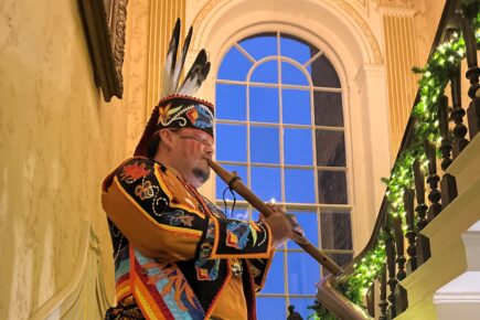 Native American storyteller arrives for an unique performance at Holy Trinity Church and the Mansion House
