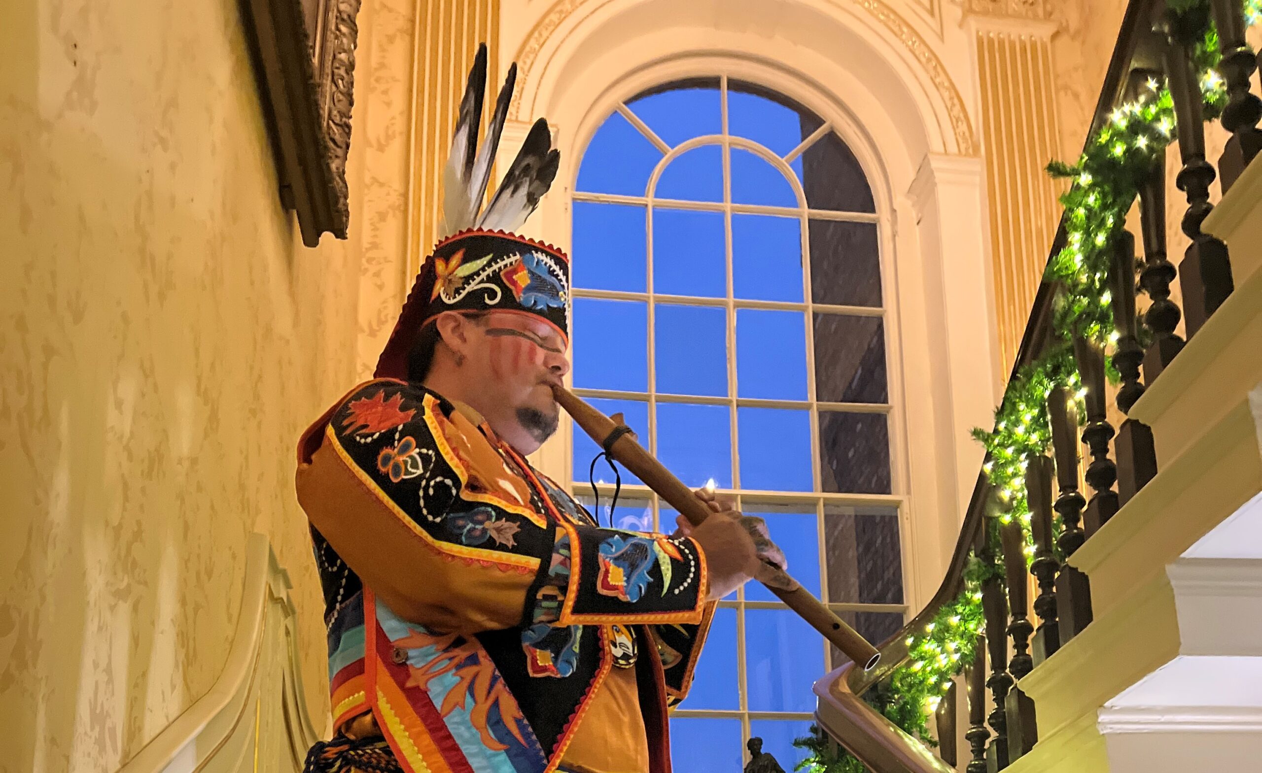 Native American storyteller arrives for an unique performance at Holy Trinity Church and the Mansion House