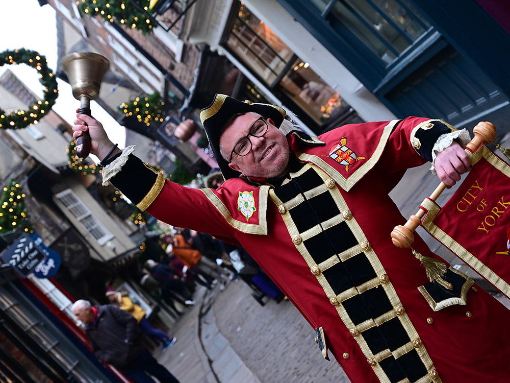 Watch: York’s Town Crier to hang up his bell after more than 750 events