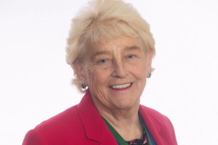 The sudden death of the chair of the county council has been announced
