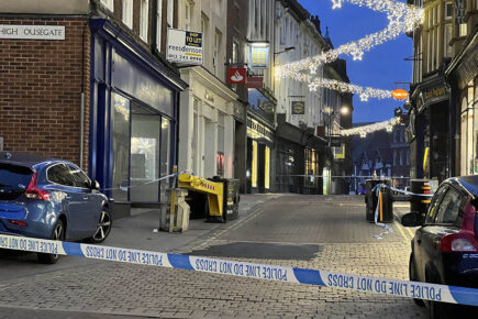 A 20-year-old man has died after he fell from a roof in York city centre