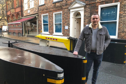 Watch: ‘A slap in the face’ – York café says ‘misplaced’ security barrier will cost them dear