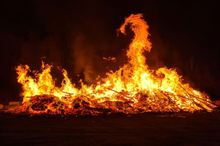 Great picture of ‘fire dragon’ captured at York Bonfire Night
