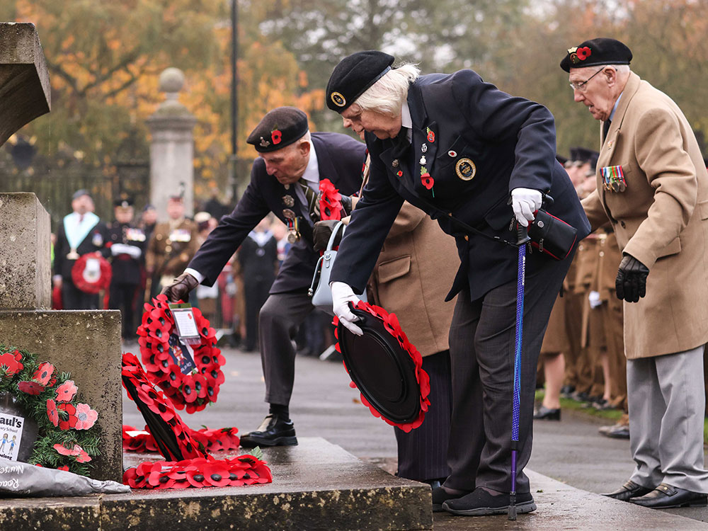Veterans join serving soldiers as York comes together for Remembrance Sunday