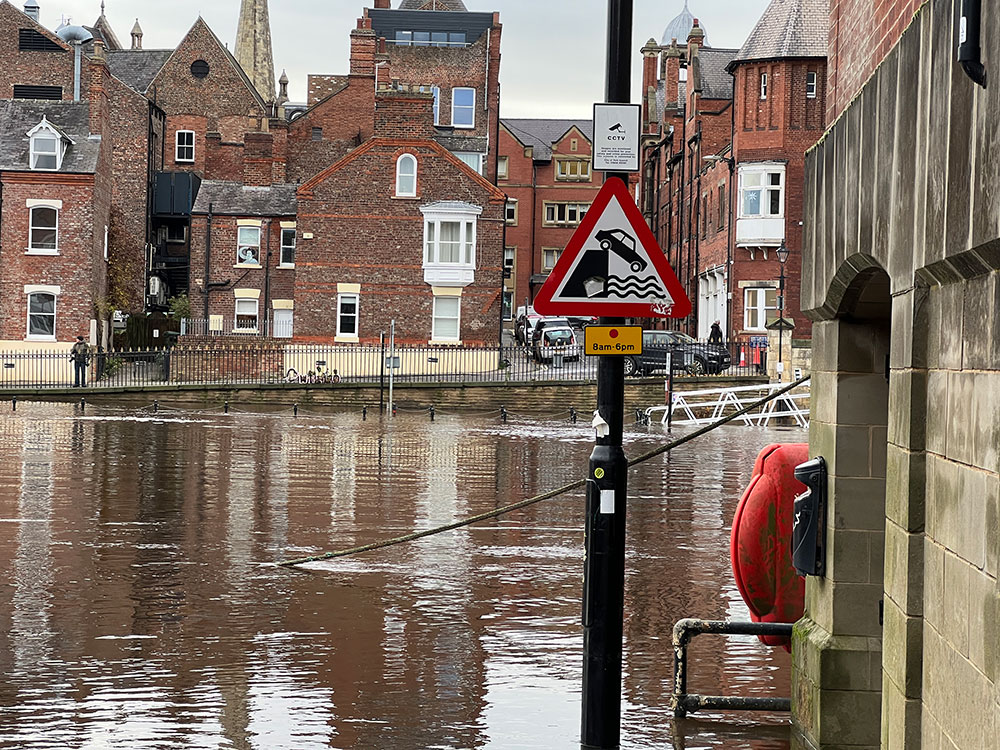 Pictures: Here’s how the river is looking, as Rowntree Park closes due to flood risk
