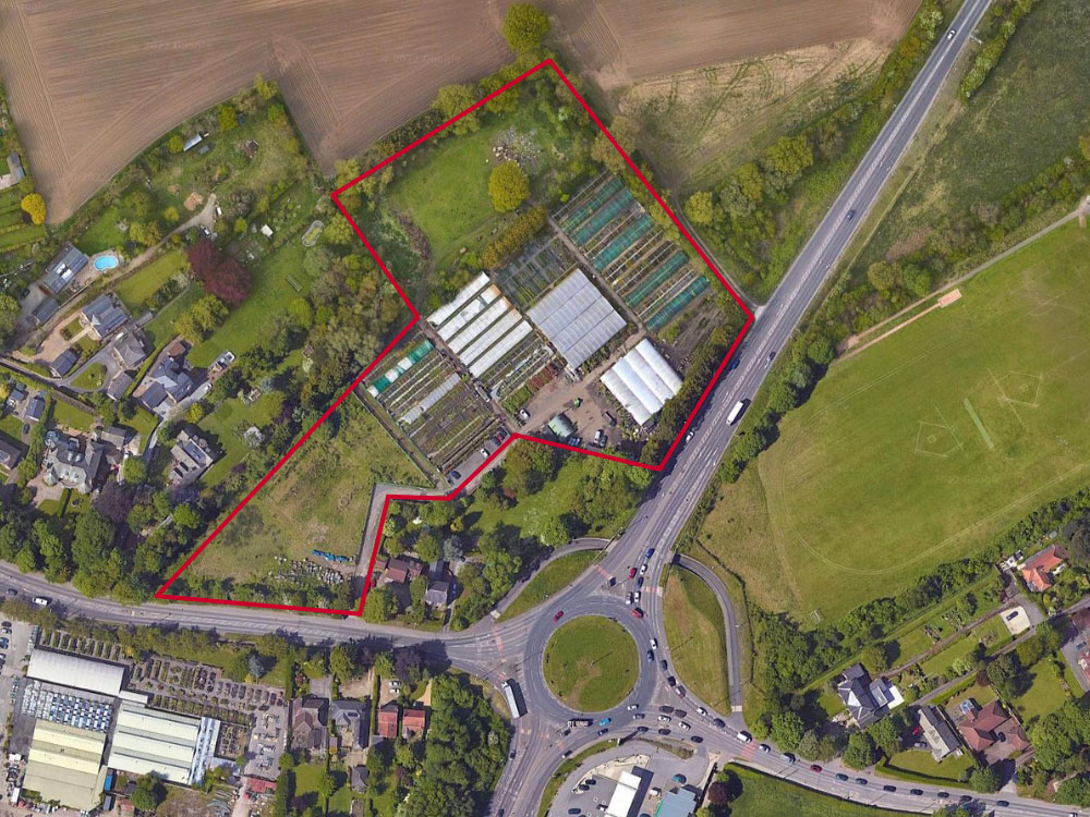 Plan revealed to build 70 homes next to busy junction in York green belt