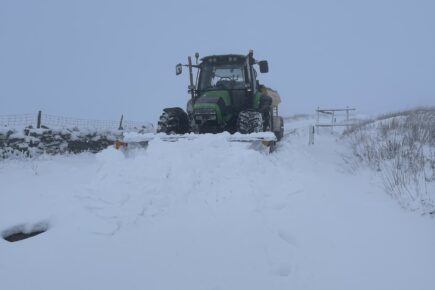 Video: Snow up to a foot deep and power cuts in part of North Yorkshire