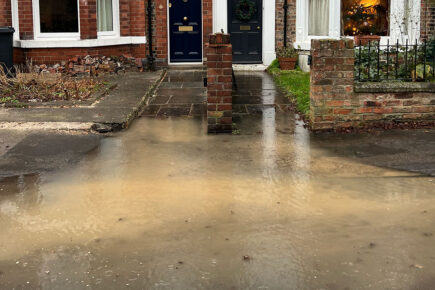 Updated: York road reopens after water main bursts – while engineer working on another leak