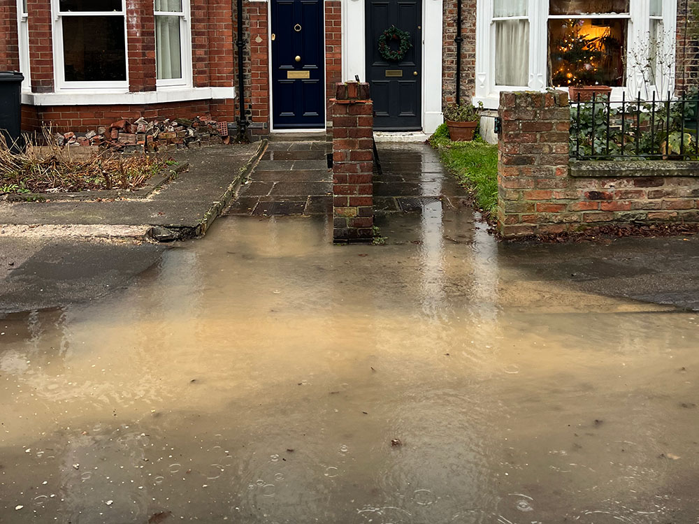 Updated: York road reopens after water main bursts – while engineer working on another leak