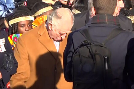 Man arrested after another egg allegedly thrown at the King – this time in Luton