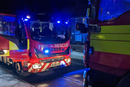 Three fire crews called to Ryedale house fire