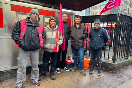 York postal workers say they are striking to save the service – otherwise it ‘can’t last much longer’