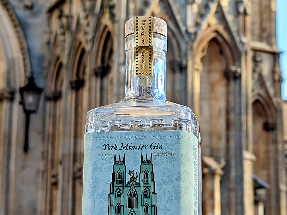 Now York Minster has its own gin – with a uniquely distinctive flavour