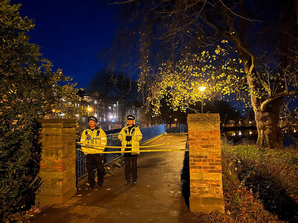 Updated: Police incident at York’s Blue Bridge