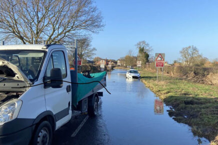 Three more drivers caught out by rising river levels