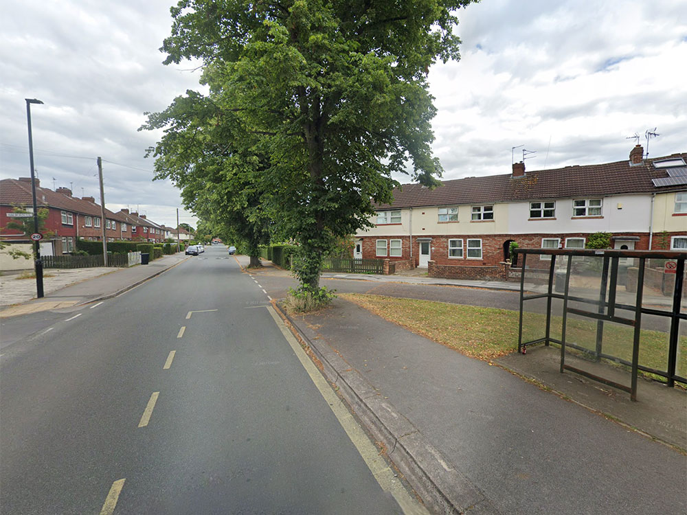 Motorbike torched by arsonists in York