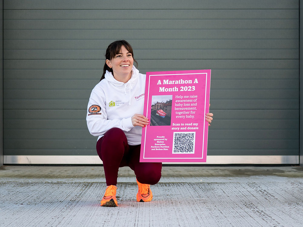 Bethan plans to run a marathon a month to boost two great causes
