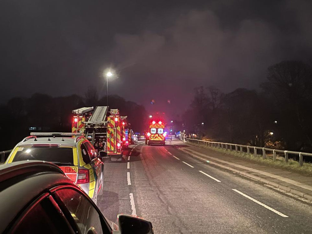 Woman rescued from ledge by 999 crews in York