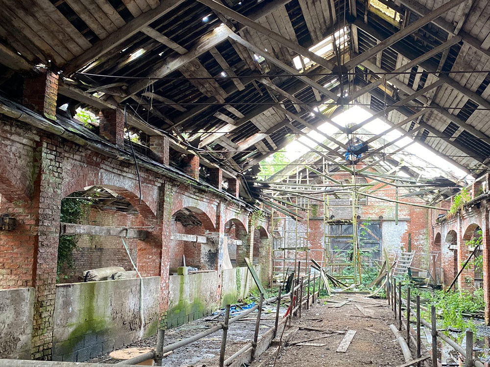 Historic building near York set to be transformed from dilapidated shell into five homes