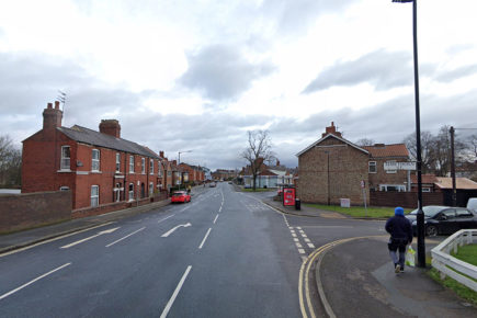 Cyclist taken to hospital after crash with van in York