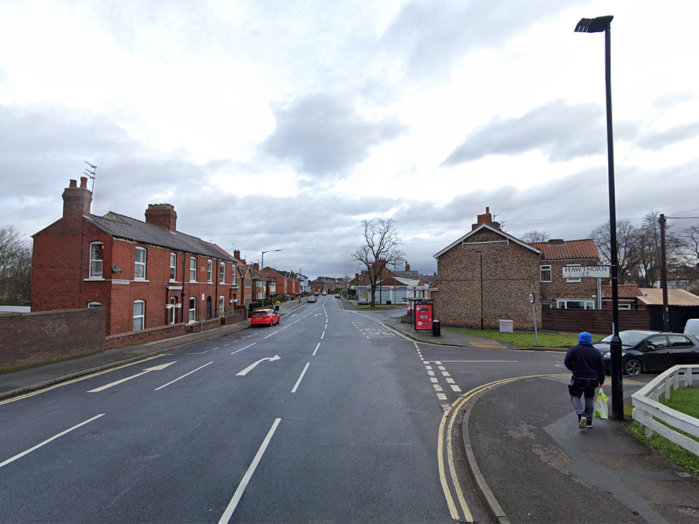 Cyclist taken to hospital after crash with van in York