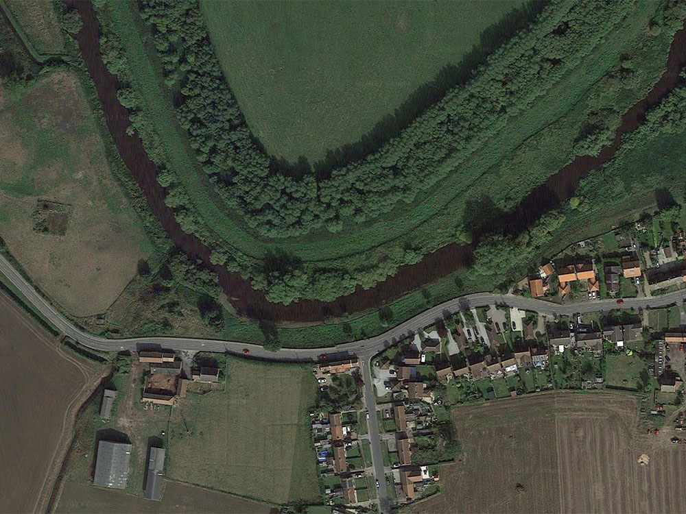 Firefighters rescue driver after car gets stuck in flood water
