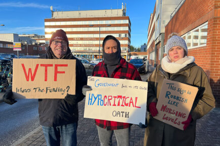 York Hospital denies seeking out nurses to break strike after agency offers £40 per hour