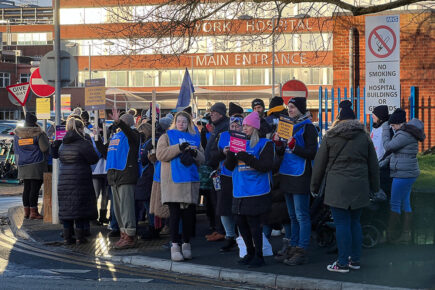 Far fewer nurses deployed at York Hospital than at Scarborough during NHS strike