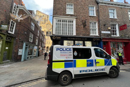 Raiders strike at shop in the shadow of York Minster