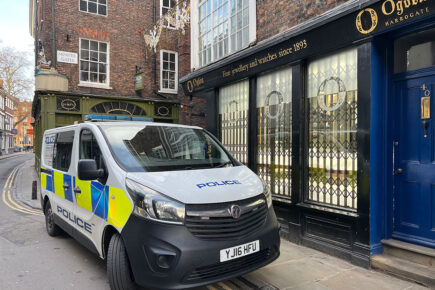 York shop raid update: High value watches stolen in smash and grab