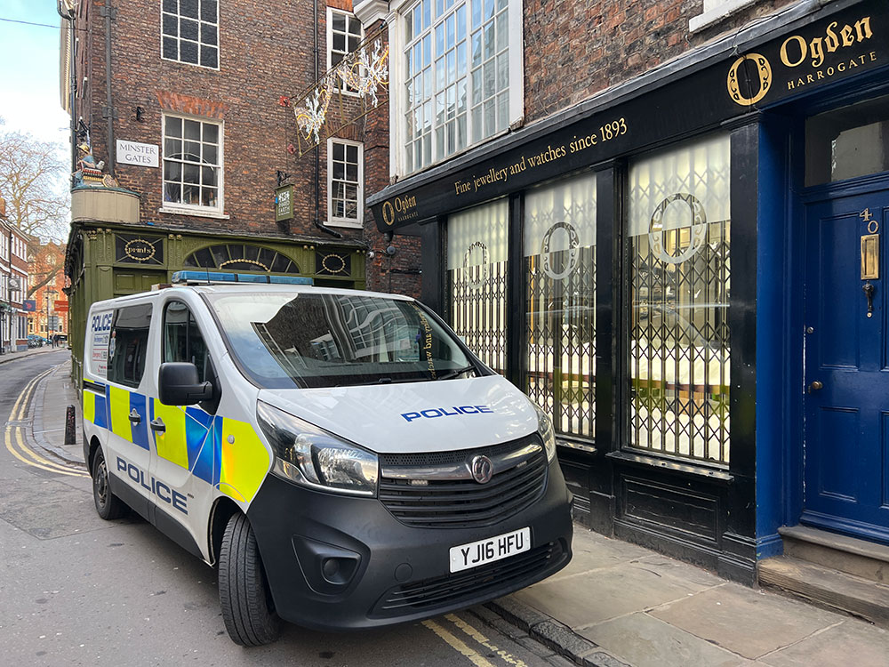 York shop raid update: High value watches stolen in smash and grab