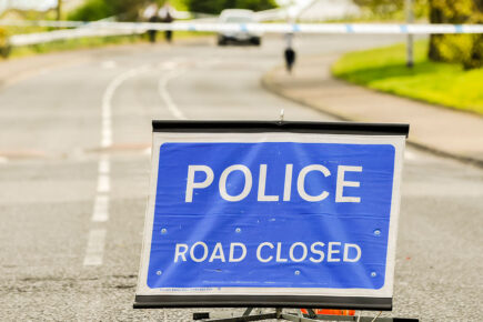 Crash closes main road near York