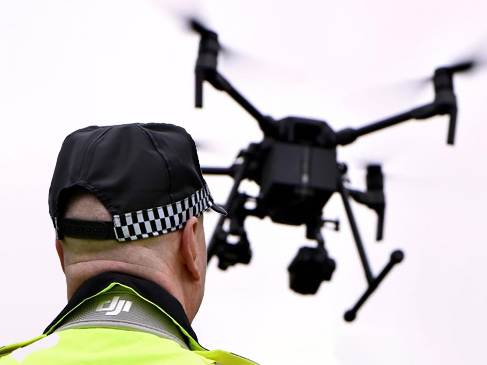 Elderly woman rescued after York police use drone and sniffer dog to find her