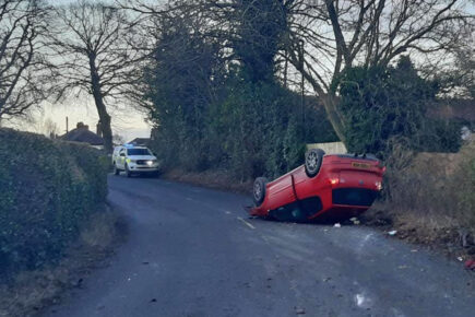 Suspected drug dealer arrested after crash in Ripon