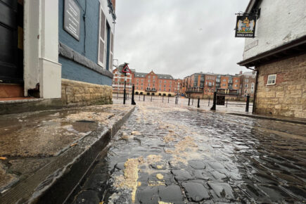 ‘We’re sorry for scenes like this’: Yorkshire Water apologises for sewage nightmare